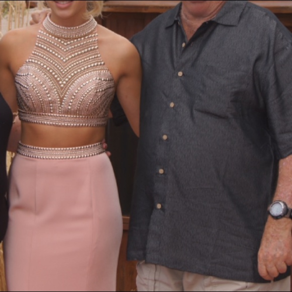 Blush (pink) prom dress 👗